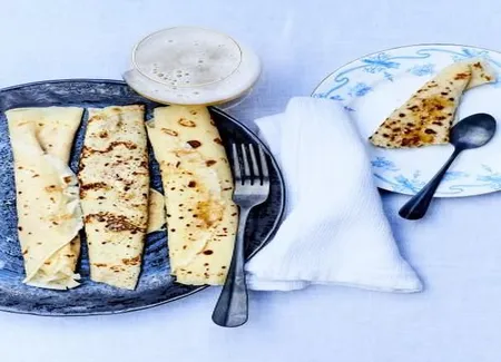 Pâte à crêpes légère