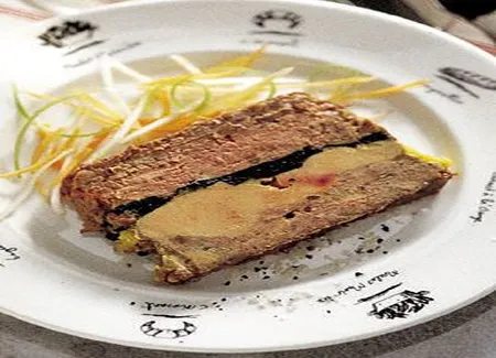 Pâté de canard truffé au foie gras