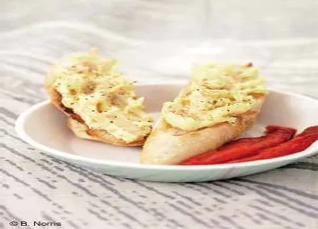 Pâté de thon et poivrons