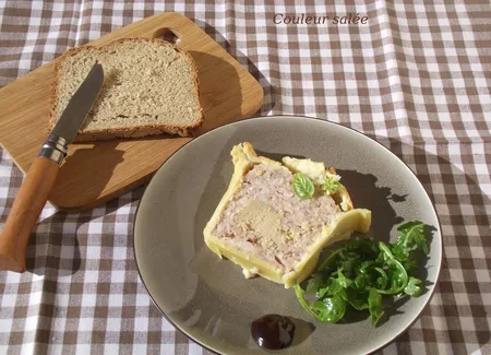 Pâté en croûte au foie gras