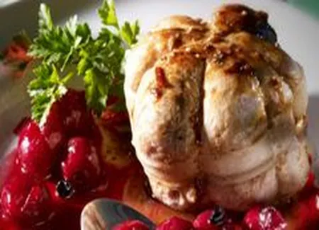 Paupiettes de veau aux cerises