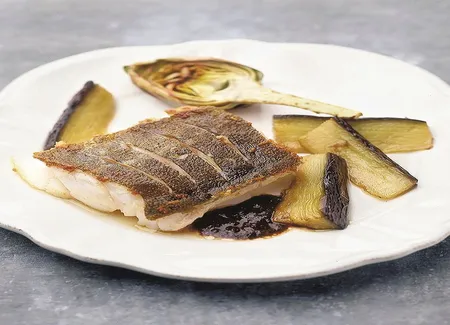 Pavé de cabillaud à la tapenade