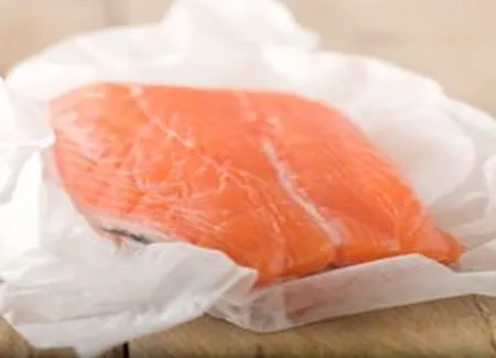 Pavé de saumon à l'unilatérale et sabayon au pamplemousse