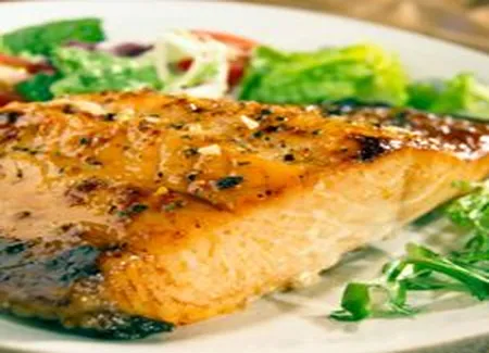 Pavé de saumon au beurre d'amande