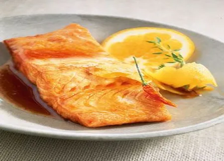 Pavés de saumon aux agrumes