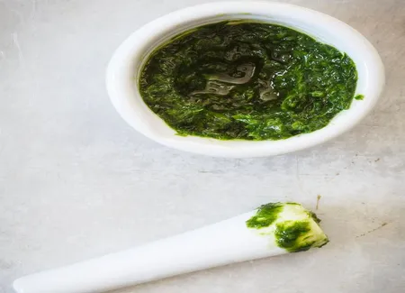 Pesto roquette citron