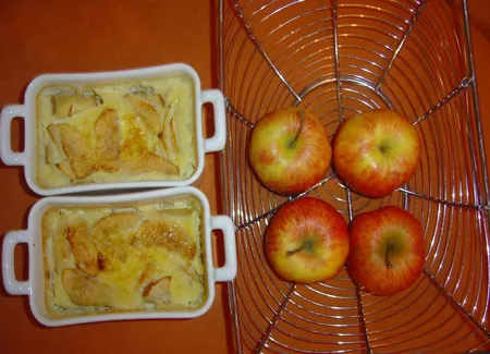 Petit flan aux pommes
