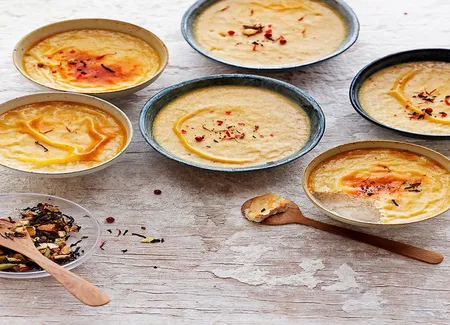 Petites crèmes au thé chaï
