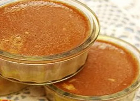 Petites crèmes régressives aux carambars