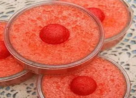 Petites crèmes régressives aux fraises tagada