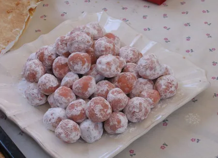 Petites truffes flamant rose