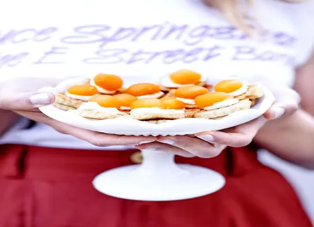 Petits-beurre sans gluten, mascarpone et melon