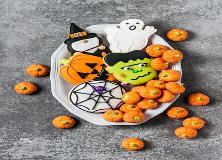 Petits biscuits d'halloween
