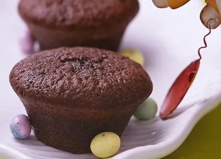 Petits coulants de chocolat