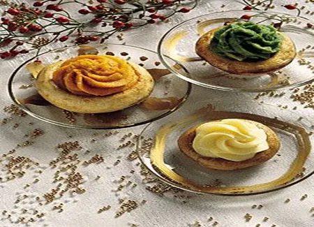 Petits farcis aux trois purées