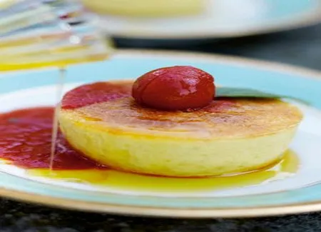 Petits flans de parmesan