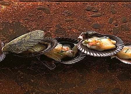 Pétoncles à la vinaigrette