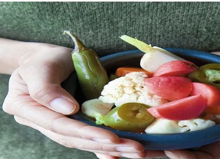 Pickles de légumes façon boon et el barrio