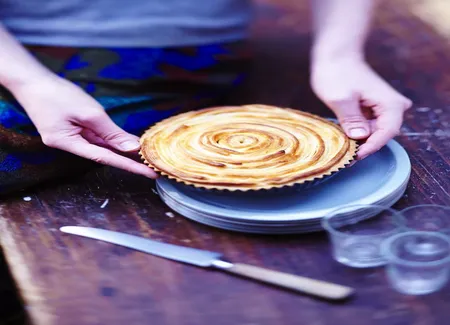 Pie feuilletée aux courgettes