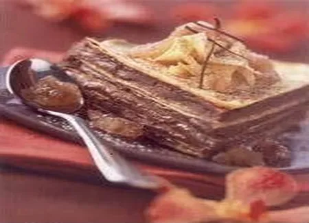 Pièce montée de crêpes