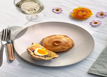 Pithiviers de carottes au cumin