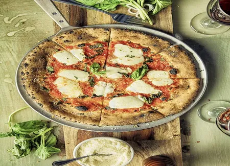 Pizza au chou-fleur