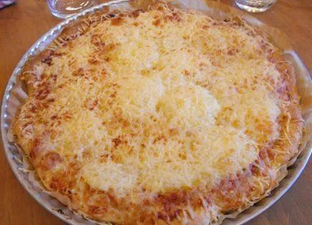 Pizza sucré salé