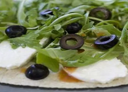 Pizzettas grande vitesse à la roquette