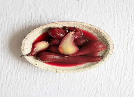 Poires au vermouth
