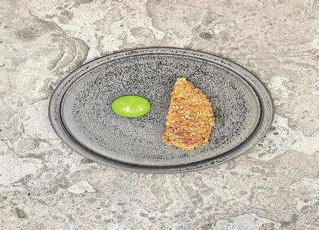 Poisson pané aux flocons d'avoine