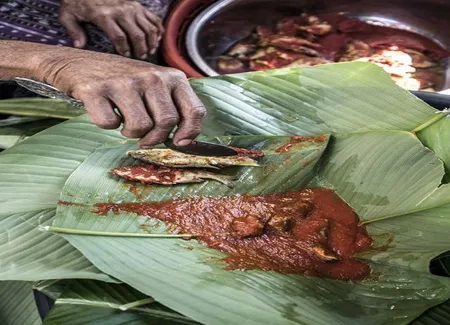 Poissons de lac en papillotes
