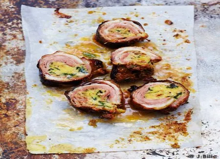 Poitrine d'agneau farcie
