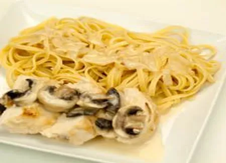 Poitrines de poulet à la crème de gingembre