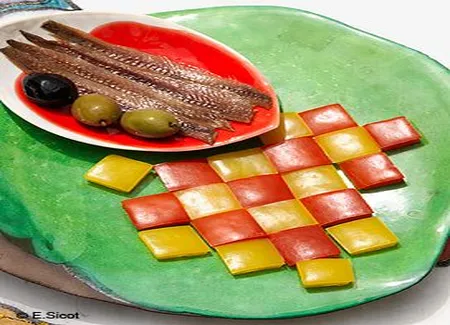 Poivrons marinés au vinaigre