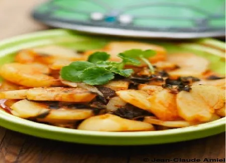 Pommes de terre et menthe nepita