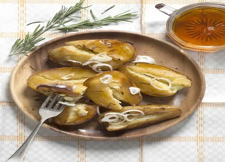 Pommes de terre sucrées-salées