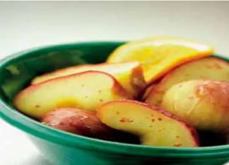 Pommes épicées à l'orange