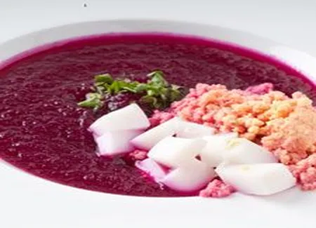 Potage bortsch à la russe