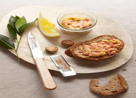 Terrine de crevettes grises aux épices