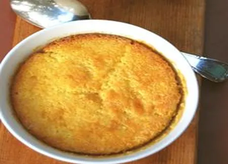 Pouding chômeur au caramel à la fleur de sel