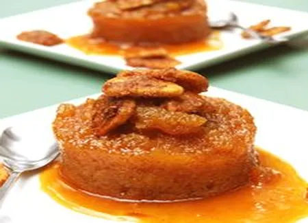Pouding chômeur aux bananes, croustilles de bananes à la cannelle