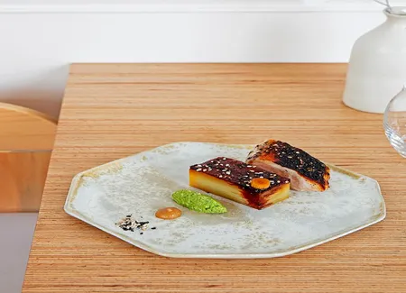 Poularde façon teriyaki de mory sacko