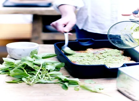 Poulet au pesto