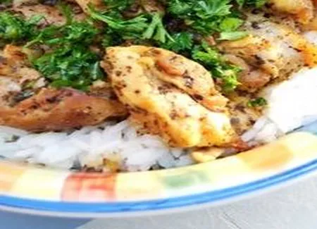 Poulet aux fines herbes et mojo cubain
