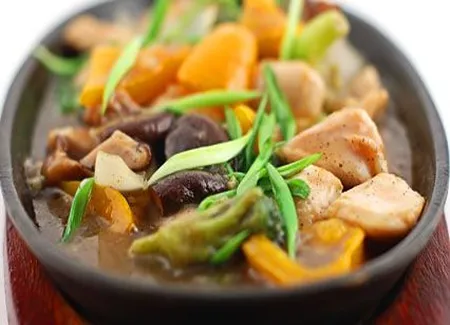 Poulet aux oranges et au romarin
