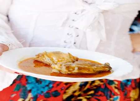 Poulet et sauce à la crème