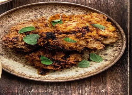 Poulet frit à l'huile piquante