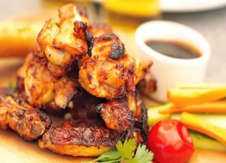 Poulet grillé au four