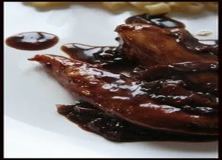 Poulet laqué au vinaigre balsamique