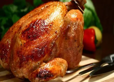 Poulet rôti au cidre
